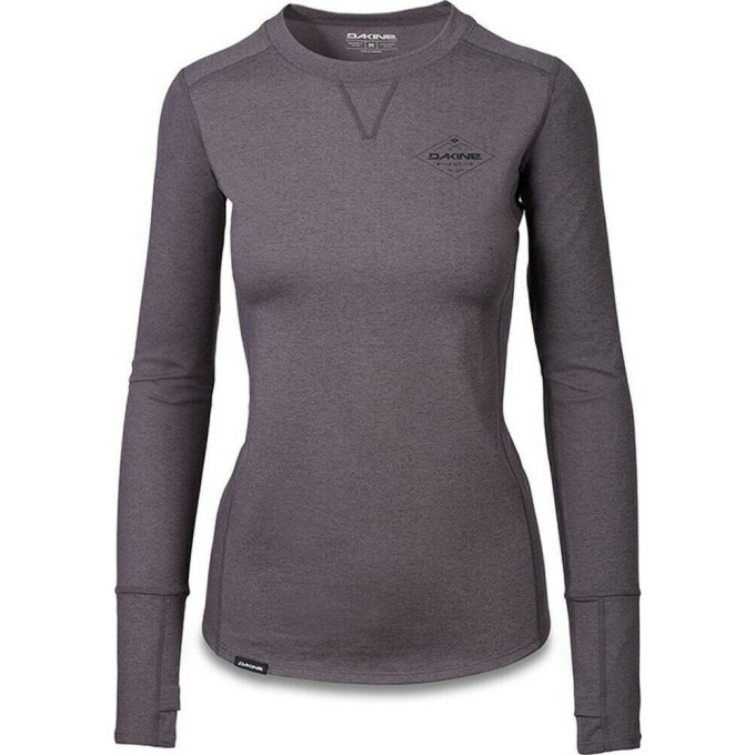 Фуфайка (термобелье) женская DAKINE LARKSPUR MID WEIGHT TOP BLACK HEATHER Размер M 10002520 (0610934295498)