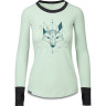 Фуфайка (термобелье) женская DAKINE LUPINE LIGHTWEIGHT TOP GREEN LILY Размер L 10001975 (0610934293838)