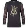 Фуфайка (термобелье) LW DAKINE GRANT CREW BLACK/PEAT CAMO Размер L 10000686 (0610934076400)