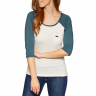 Футболка женская DAKINE RIKKI 3/4 BASEBALL TEE STARGAZER Размер M 10001628 (0610934261172)