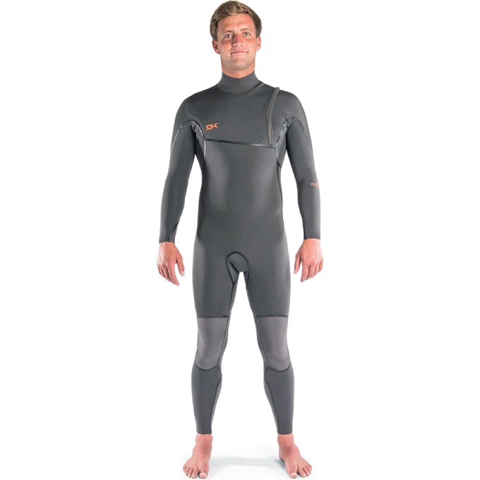 Гидрокостюм DAKINE MENS CYCLONE C/Z FULL SUIT 4/3 Graphite/Orange, размер S DK01M43CZC1 (0604565771469)