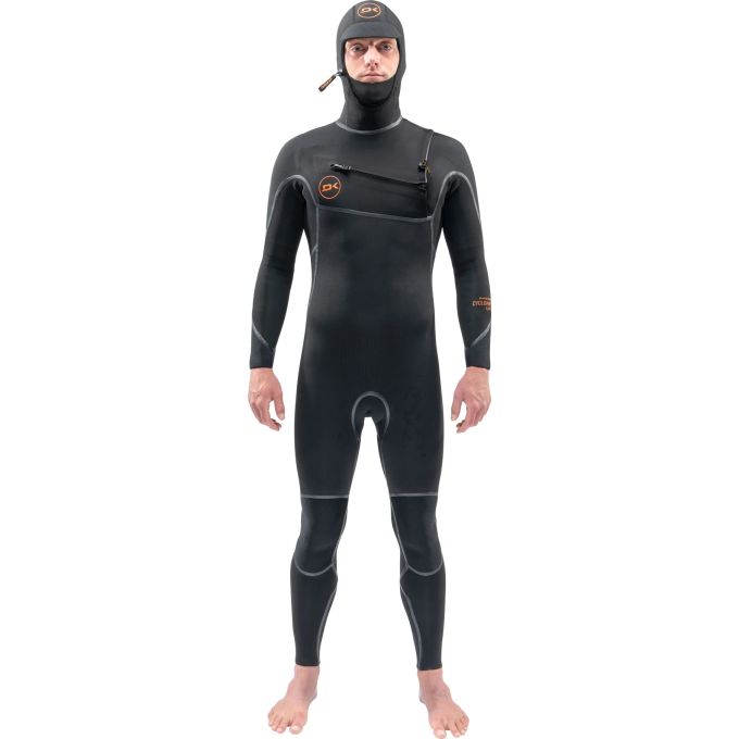 Гидрокостюм DAKINE MENS CYCLONE CHEST ZIP HOODED 6/4 Blk, размер MT DK22M64HCZ (0604565453648)