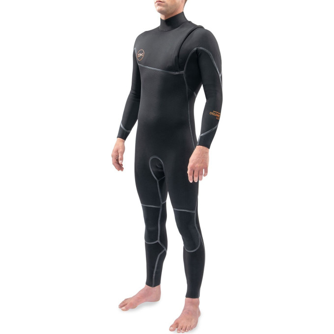 Гидрокостюм DAKINE MEN'S CYCLONE ZIP FREE FULL SUIT 4/3mm Black Размер L DK21M43C (0604565432353)