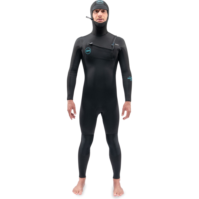 Гидрокостюм DAKINE MENS MALAMA Z/F HOODED 4/3 Black, размер L DK01M43HMLC1 (0604565590381)