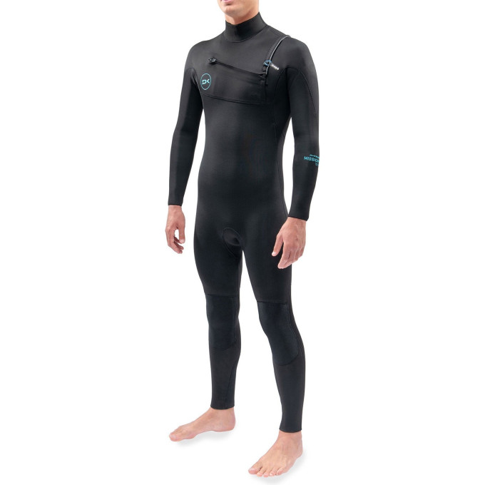 Гидрокостюм DAKINE MEN'S MISSION CHEST ZIP FULL SUIT 4/3mm Black Размер XL DK21M43MZ (0604565433763)
