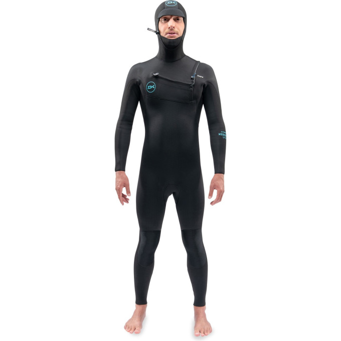Гидрокостюм DAKINE MEN'S MISSION CHEST ZIP HOODED 4/3mm Black Размер M DK21M43HMZ (0604565433428)