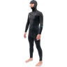 Гидрокостюм DAKINE MEN'S MISSION CHEST ZIP HOODED 4/3mm Black Размер M DK22M43HMZ (0604565592514)