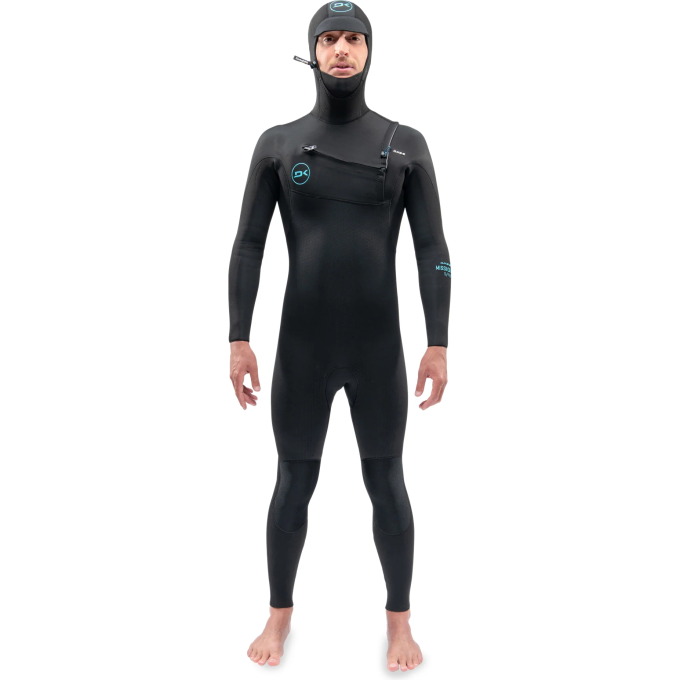 Гидрокостюм DAKINE MEN'S MISSION CHEST ZIP HOODED 5/4/3mm Black, размер LT DK22M543HMZ (0604565592415)