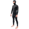 Гидрокостюм DAKINE MENS MISSION CHEST ZIP HOODED 6/5/4mm BLACK, L DK21M654HMZ (0604565451569)