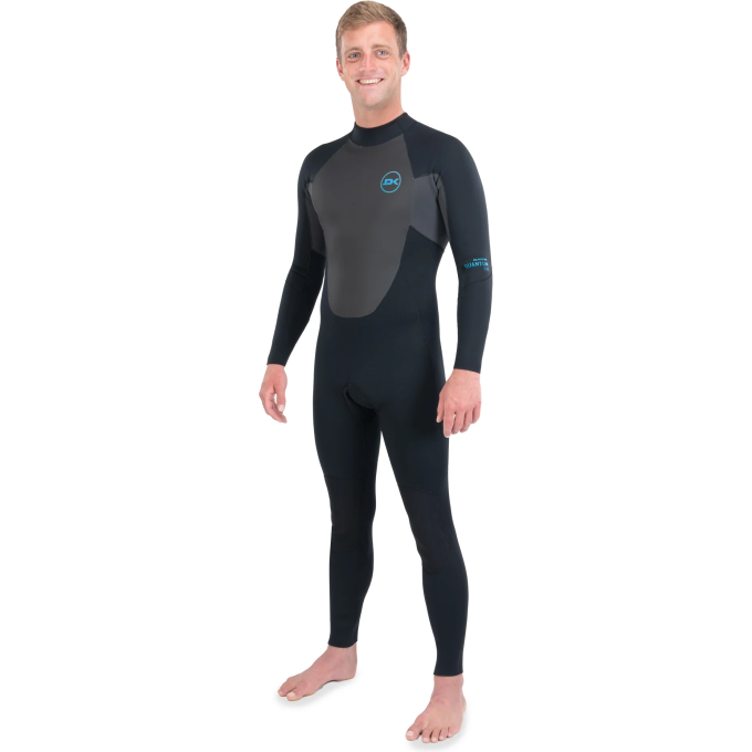 Гидрокостюм DAKINE MEN'S QUANTUM BACK ZIP FULL SUIT 3/2mm GBS Black/Grey, размер MT DK22M32QBZ (0604565594549)
