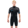 Гидрокостюм DAKINE MEN'S QUANTUM CHEST ZIP SHORTY 2/2mm Black/Grey, размер LS DK22M22QSZ (0604565593993)