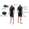 Гидрокостюм DAKINE MEN'S QUANTUM CHEST ZIP SHORTY 3/2mm Black/Grey Размер M DK21M32QSZ (0604565435101)