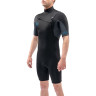 Гидрокостюм DAKINE MEN'S QUANTUM CHEST ZIP SHORTY 3/2mm Black/Grey Размер M DK21M32QSZ (0604565435101)