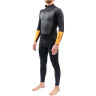 Гидрокостюм DAKINE MEN'S RTS BACK ZIP FULL SUIT 3/2mm Black/Orange Размер M DK21M32RTS (0604565435347)