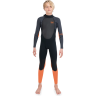 Гидрокостюм детский DAKINE KID'S QUANTUM BACK ZIP FULL SUIT 3/2mm F/L Black/Orange, размер 7 DK22K22QBZFL (0604565597960)