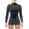 Гидрокостюм женский DAKINE WOMEN'S MISSION LONG SLEEVED SPRING SUIT 2mm Black/Blue Размер 12 DK21W2MLS (0604565437006)