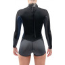 Гидрокостюм женский DAKINE WOMEN'S MISSION SHORT SLEEVED FULL SUIT 2/2mm Black/Blue Размер 14 DK21W22MSS (0604565436955)
