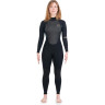 Гидрокостюм женский DAKINE WOMEN'S QUANTUM BACK ZIP FULL SUIT 5/4/3mm Black/Grey, размер 4 DK22W543QBZ (0604565597328)