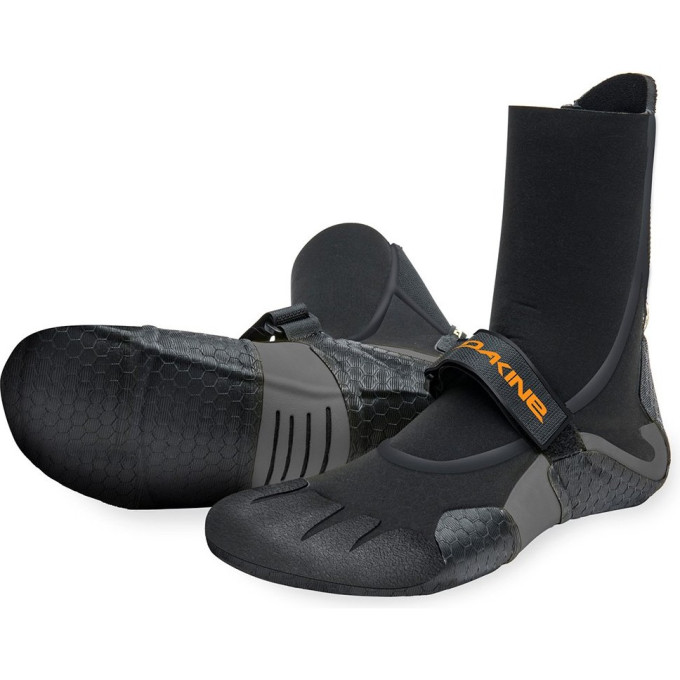 Гидротапки DAKINE UNISEX CYCLONE ROUND TOE BOOT 7/5MM BLACK Размер 4 DK21U7RTB (0604565437853)