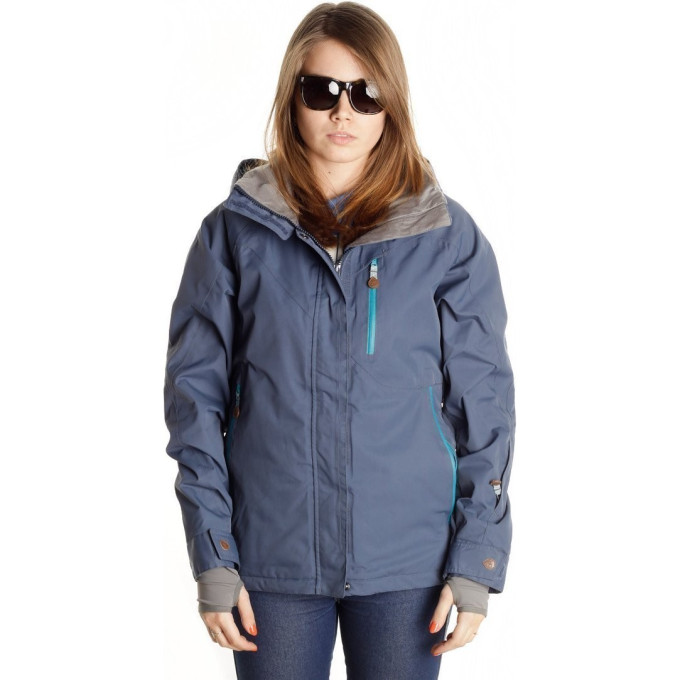 Куртка DAKINE 15К ж WOMENS ASHBY JACKET BLUE DENIM Размер S 8700502 (0610934739381)