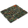 Наклейка на доску SURF DAKINE FRONT FOOT SURF TRACTION PAD OLIVE CAMO 10003452 (0194626397368)