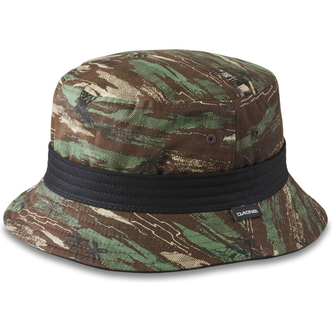 Панама DAKINE OPTION REVERSIBLE BUCKET BLACK/ALOHA CAMO 10003445 (0194626396729)