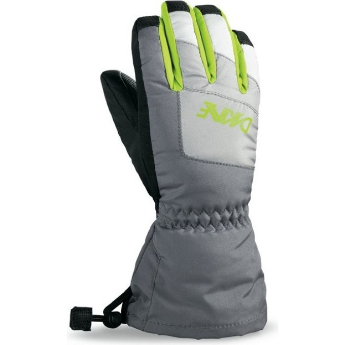Перчатки детские DAKINE YUKON JR GLOVE GREY.Размер: K/M 0610934716702