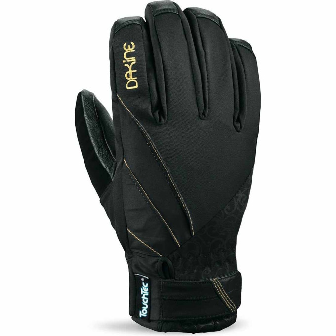 Перчатки женские DAKINE TEMPEST GLOVE BLACK Размер M 1100123 (0610934712360)