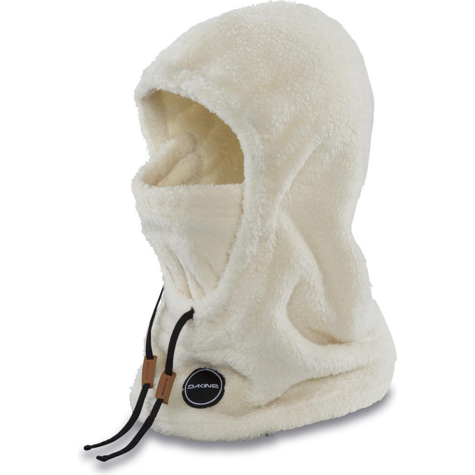 Шапка женская DAKINE BERGEN FLEECE HOOD BLACK/WHITE 10003296 (0194626495972)
