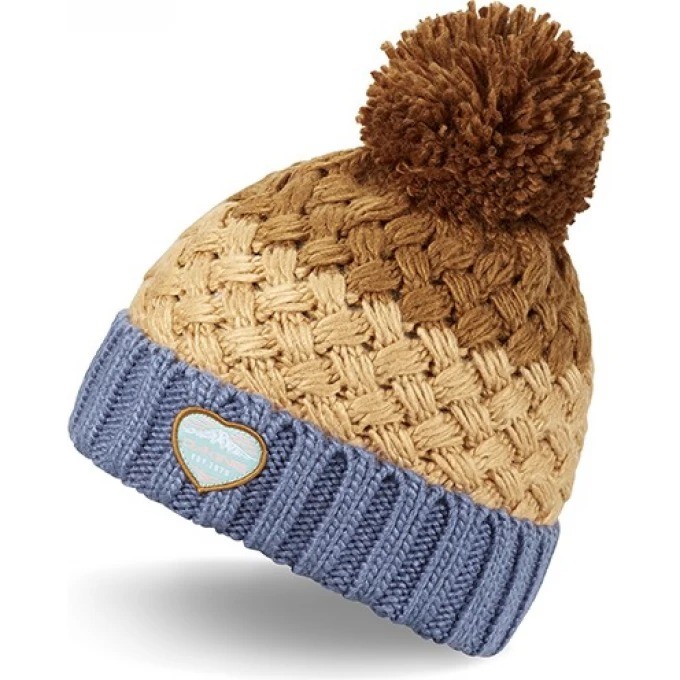 Шапка женская DAKINE EMORY BEANIE CERAMIC/CARAMEL/RED EARTH 10003606 (0194626411682)