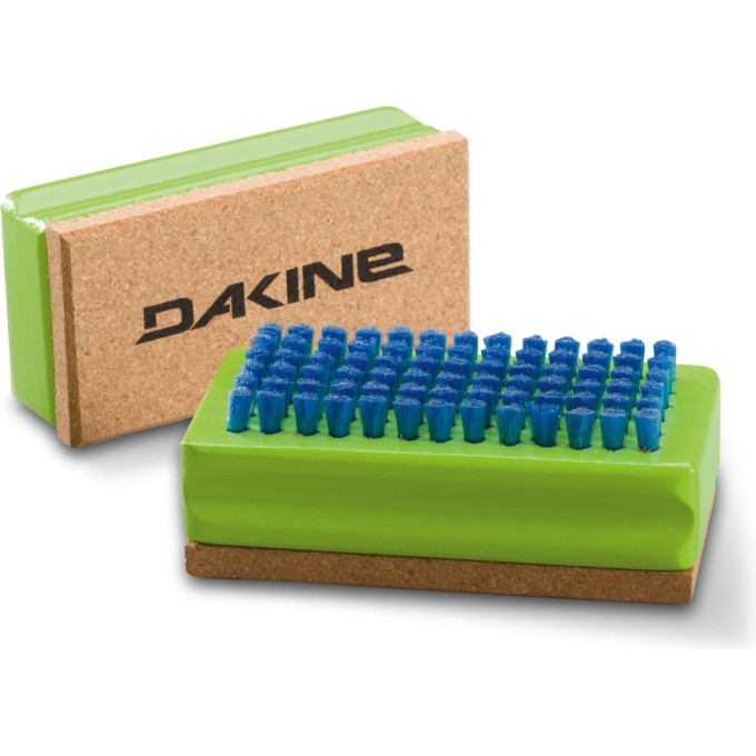 Щетка для обработки скользяка DAKINE NYLON / CORK BRUSH GREEN 10001561 (6109341878850)