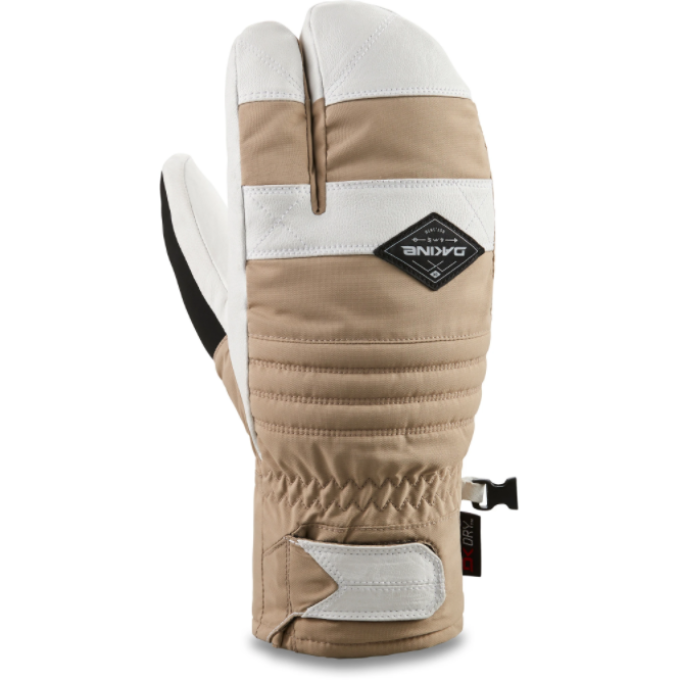 Варежки DAKINE FILLMORE TRIGGER MITT WHITE/STONE Размер L 10003141 (0610934362770)
