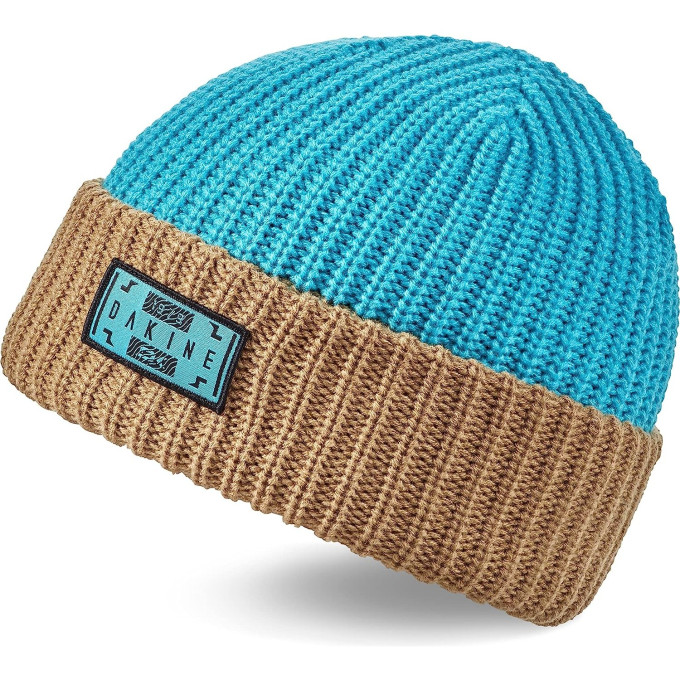 Шапка DAKINE ALBERT BEANIE STONE/AI AQUA 10003596 (0194626411378)